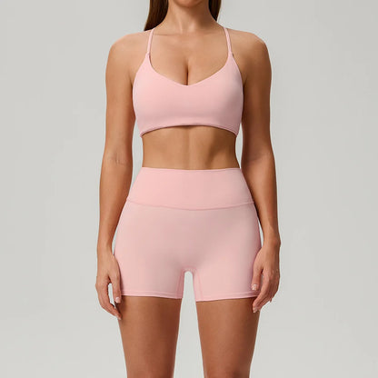 Fitness Suit 2PCS Women Tracksuit Sports Zipper Long Sleeve Yoga Set Gym Clothes Flared Pants Sportswear Female Workout Clothes