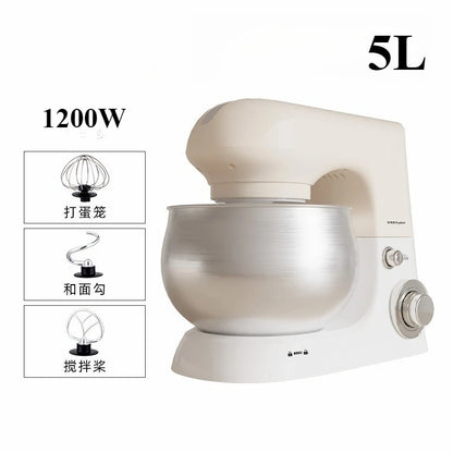 Chef Machine Household Small Multifunctional Dough Mixing Machine Dough Kneading Automatic Fresh Milk Egg Mixer dough mixer