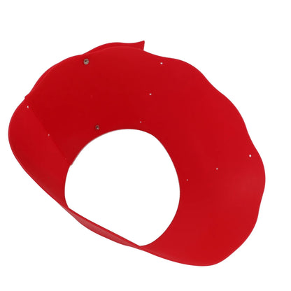 Splatter Guard Silicone Anti Oil Splashing Adjustable Frying Pan Wall Cooking Supplies Red