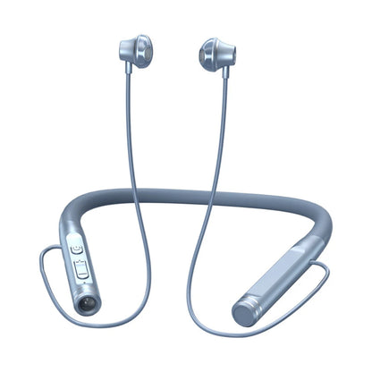K12 120 Hours Magnetic Earphones Bluetooth Headphones Stereo Bass Wireless Headphone Neckband Power Flashlight Display Headset