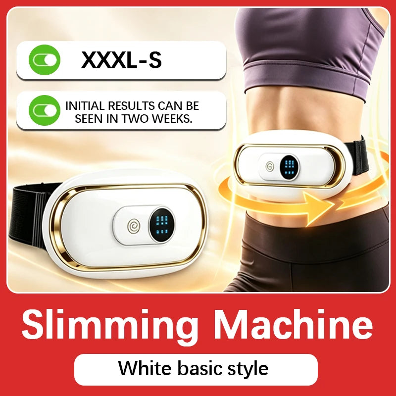 Slimming Belt Massager Electric Vibrating Men's Abdominal Flat Stomach Belly Fat Burning Slimming Belt for Women for the Stomach