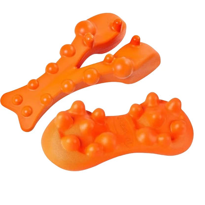 Neck stretchers and shoulder massagers, cervical and back traction devices, used to relieve shoulder joint pain and spinal pain