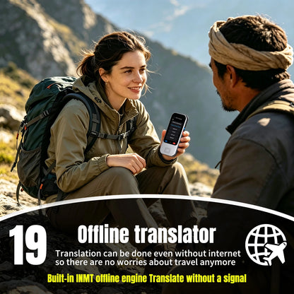 Language Translator Device Support 138 Languages Translation Device AI Translator with ChatGPT Offline Photo Voice Translator