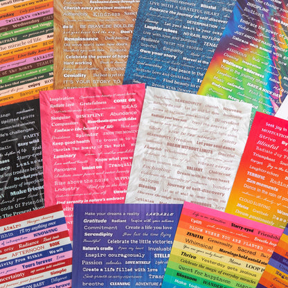 1200pcs+ Motivational Quotes Stickers, Suitable For Journaling; Colorful And Creative  Gift For Young Girls