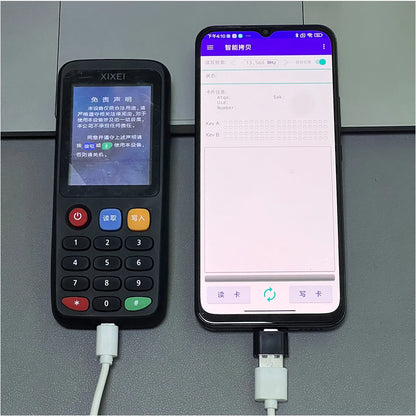 X7 RFID Smart Chip Reader IC ID Token Clone Copier 125Khz Badge Writer 13.56Mhz Tag Duplicator NFC Key Ntag215 Programmer