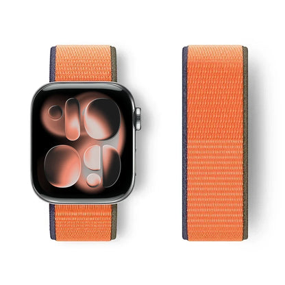 Nylon Loop for Apple Watch Band S11 46mm 40mm 44mm 45mm 42mm 41mm 49mm Smart Belt Bracelet for IWatch 11/10/9/8/7/6/SE/5/4 Strap