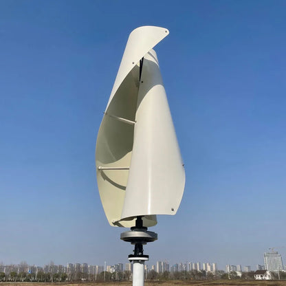 High Quality Wind Turbine Generator 1000W 2000W 3000W Vertical Axis Windmill With MPPT Hybrid Controller Inverter For Home Use