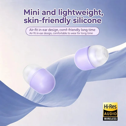 Mini High Sound Quality Wireless Bluetooth Invisible Sleep Earphone Noise Cancellation Stereo Headset Sport Exercise Game Earbud