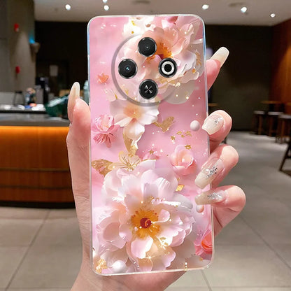 For Tecno Spark 30C Case kl5 kl5n Aesthetic Butterfly Flower Clear Soft Silicone Back Cover Techno Spark 30C Phone Case k15 k15n
