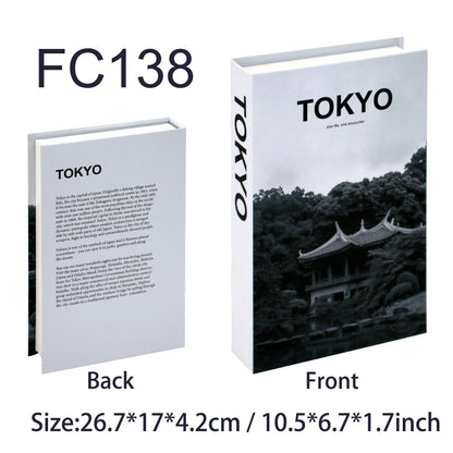 Luxury Fake Books Home Decoration Accessories for Living Room Fashion Fake Book Storage Box Simple Nordic Coffee Table Books