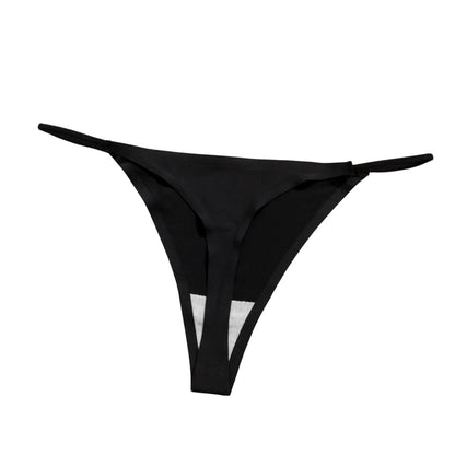 Ice Silk Underwear Trendy Thin Strap Ladies Underwear Plus Size Underwear Lightweight Stretchy Breathable Smooth Soft Underwear