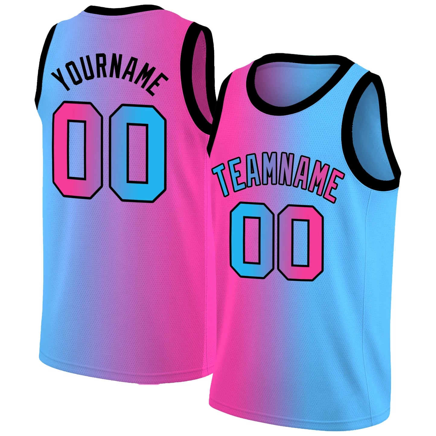 Round Neck Personalized Basketball Jersey Custom Full Sublimation Team Name/Number Training Athletic Shirts for Male/Lady/Kids