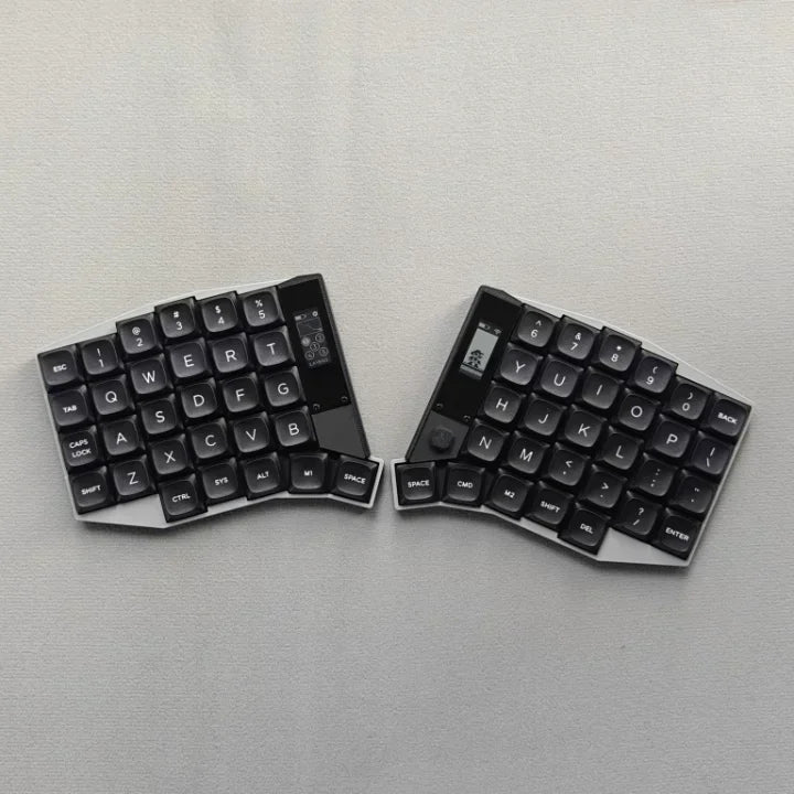 Sofle Low Profile Wireless Split Keyboard Hot Swap Kit Compatible Choc V1 1350/ V2 1353 Switch ZMK Bluetooth Separate Keyboard