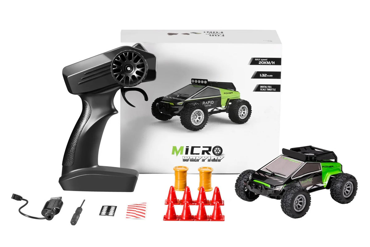 1:32 Scale 2.4G RC Car 20km/h High-Speed Off-Road 4WD Remote Control Toy for Kids Boys Gift