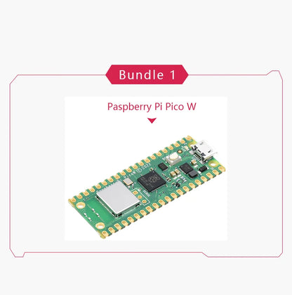 Original Raspberry Pi Pico/2, Pico with Wireless WiFi Development Board, Pico or Pico H with Pin Header, Support MicroPython/C++