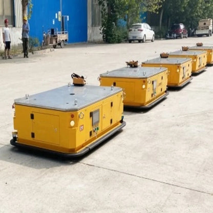 100kg Intelligent AGV Robot Warehouse Logistics Delivery Automatic Unmanned Remote Controls Transport Cart