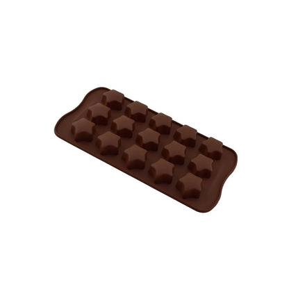 1PC Silicone 15 Hole Chocolate Mold Creative Jelly Christmas Candy Mold Cake Mold Ice Grid Baking Utensils