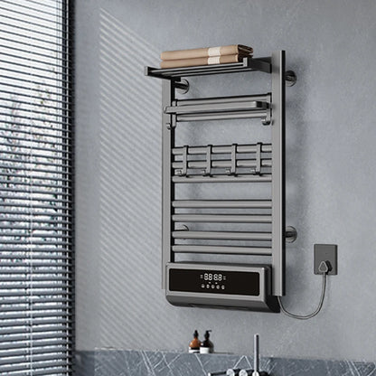 2-in-1 Towel Bath Towel Heater with Timer, Bathroom Radiator, Electric Towel Warmer