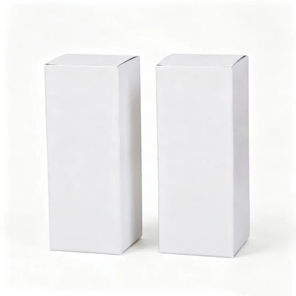 100/500pcs White Black Kraft Paper Tube Boxes Cosmetic Storage Box Lipstick Essential Oil Bottle Packaging Box For Gift