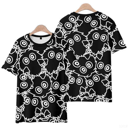 Outdoor Casual Wear Men's Shirts Yu-Gi-Oh!  Kuriboh Printed Short Sleeve Interesting High Quality Quick-Dry Loose Mens T shirt