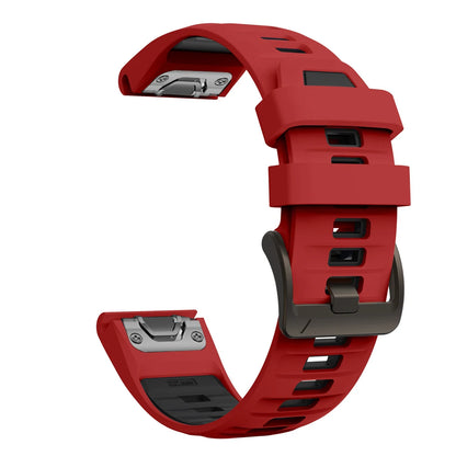 26/22/20mm QuickFit Silicone Watch Band for Garmin Fenix 9 8 Durable Breathable Sport Replacement Strap for Garmin Fenix 9 8 Pro