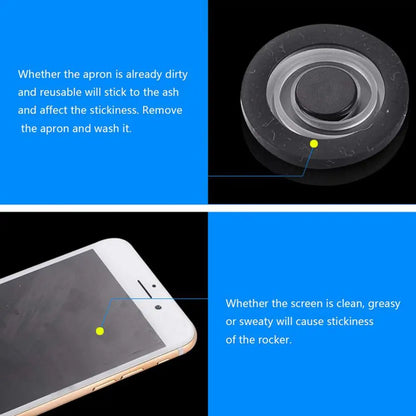 Mobile Phone Game Joystick Mini Size Controller Suction Up Control Metal Button PUBG Gaming Supply For Smart Phone