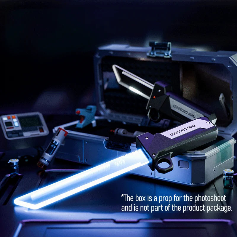 Lightsaber Toy, Double Sword Insertion, Swing and Stretch, 2-in-1, Role-Playing, Boys and Girls Holiday Birthday Gifts