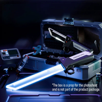 Lightsaber Toy, Double Sword Insertion, Swing and Stretch, 2-in-1, Role-Playing, Boys and Girls Holiday Birthday Gifts