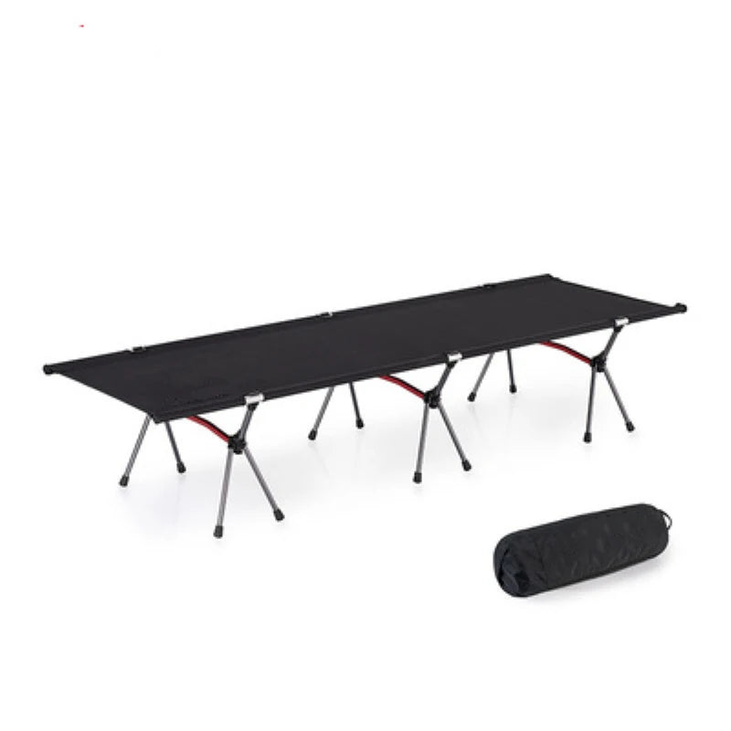 Folding Camping Cot, Adjustable Height, Lightweight Sleeping Bed, Tent Cot, with Storage Bag, Comfortable for Outdoor&Indoor