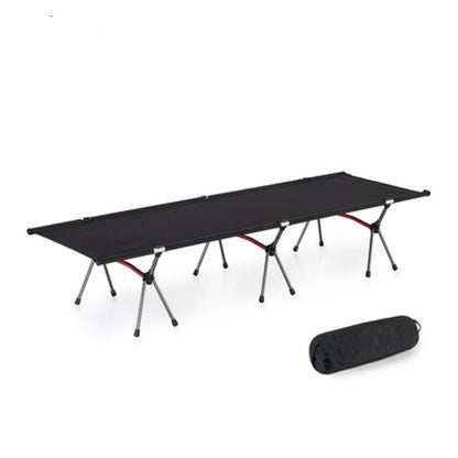 Folding Camping Cot, Adjustable Height, Lightweight Sleeping Bed, Tent Cot, with Storage Bag, Comfortable for Outdoor&Indoor