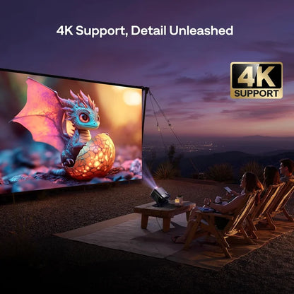 Google TV Movie Projector Netflix 4K Dolby Bluetooth 5G WiFi
