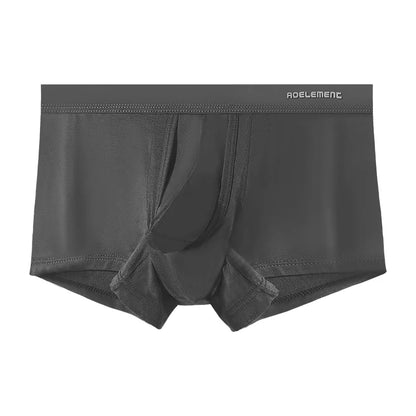 Spermatozoa-Separating Underwear for Men, Scrotal Support, Ice Silk Pouch, Varicose Veins Boxer Briefs for Men