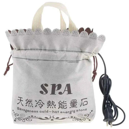 Hot Stones Warmer Massage for Massage Stones Heater Electric Hot Stone Heater Massage Stones Heating Bag Hot Stone Massage Kit(