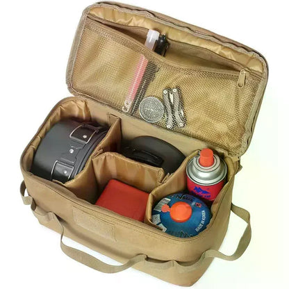Outdoor  Large Capacity Camping Bag Lightweight Storage Bag Portable Handbag Picnic Bag Cookware Utensils Tools Bags