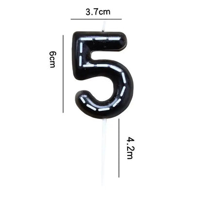 New Race Cars Birthday Cake Candles Supplies Racing Car Them 0 To 9 Number Candle Celebrating Party Birthday Cake DIY Decoration