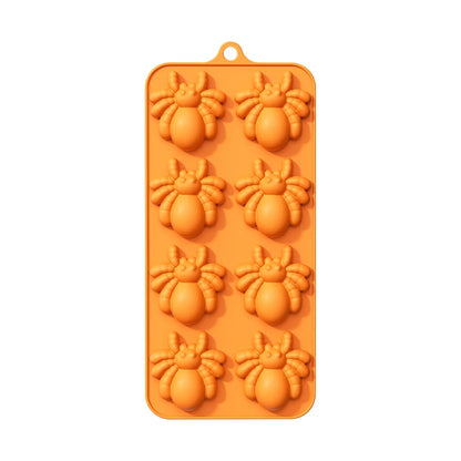 Halloween Chocolate Mold 1 Pack Spider Silicone Candy Molds Halloween Silicone Ice Mold for Jello Candle Soap Halloween Party