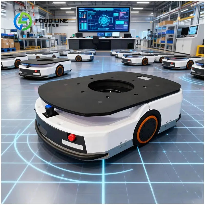Customized CE Certification 300kg 600kg Delivery Robot Material Handling Equipment Jacking AMR AGV With 360 Rotary Lifter