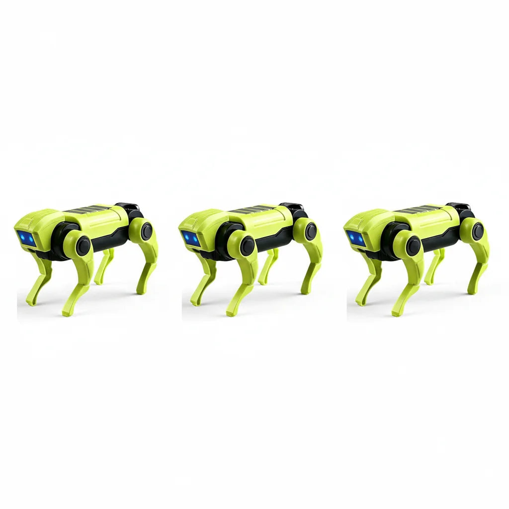 1/3/5Pcs Rc Robot Remote Control Mechanical Dog Toy Science Teaching Assembling Model Electric Set Toys Boys Kids New Year Gifts