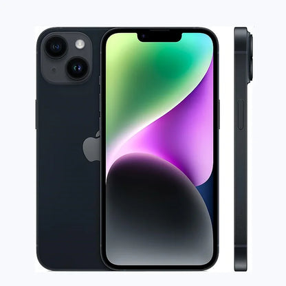 Unlocked iPhone 14 128GB/256GB ROM 6GB RAM 6.1' Original Super Retina OLED Face ID NFC A15 Bionic 5G Dual eSIM Mobile Phone