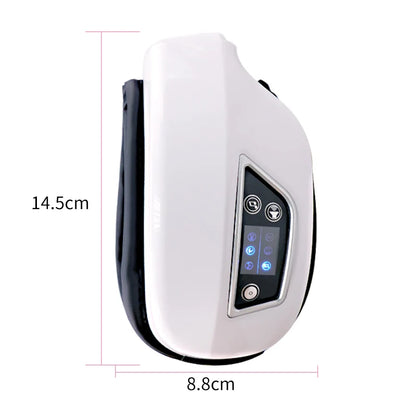 Electric Eye Massager Foldable Smart Airbag Vibrating Kneading Relax Massage Relieve Eye Dry Fatigue Bluetooth Music Eye Care