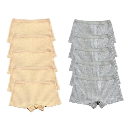10PCS Fast Shipping M-XL 95% Cotton Boxer Shorts Women Sports Panties Yoga Panty for Female Underpants