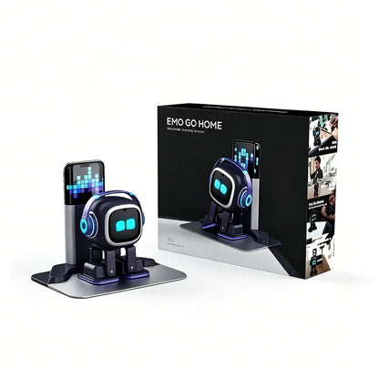 Emo Robot Voice Recognition Pet Robot AI Communication Intelligent Robot Electronic Toys Desktop Companion Robot For Kids Gift
