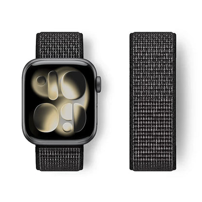 Nylon Loop for Apple Watch Band S11 46mm 40mm 44mm 45mm 42mm 41mm 49mm Smart Belt Bracelet for IWatch 11/10/9/8/7/6/SE/5/4 Strap