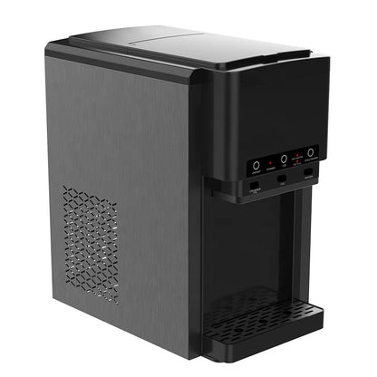 6.0L 20KG/Day Factory Wholesale Ice Maker Machine 3 in 1 with Crusher Bullet Ice for Home Kitchen