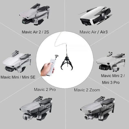 Newest Drone Remote Control Mechanical Claw Air Releaser Pick-Up Drop Device for Drone