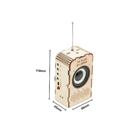 DIY Radio Broadcast Receiver Model Science Toys for Kids Physics Experimental Tool Kit Children Educational Toys School Supply