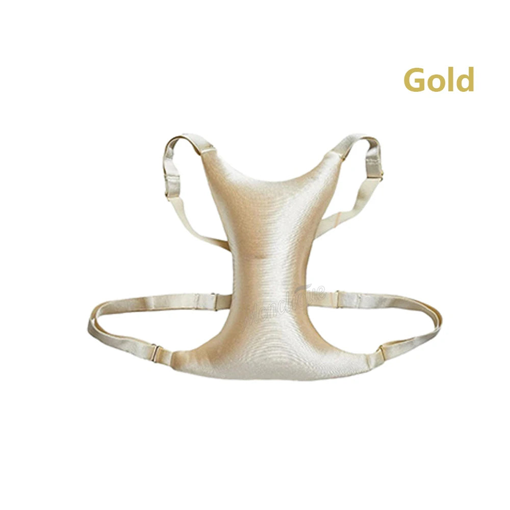 Anti-wrinkle Massage Chest Pillow Side Sleeping Chest Support Pillow Sleep Massage Skin Firming Breast Support During Lactation
