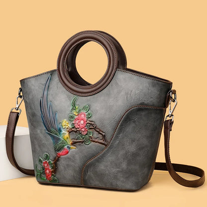 Luxury Designer Circular Handbag Women Shoulder Bag Classic Retro Handbag Fashionable Office Casual Medium-sized Crossbody Puse