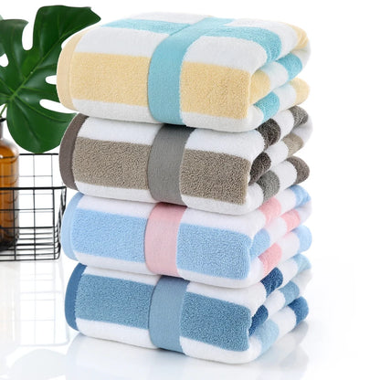 Hotel Spa Bath Towel Turkish Cotton Bath Towels Natural Ultra Absorbent Eco-Friendly Beach Towel Bathroom Sets For Home Luxury