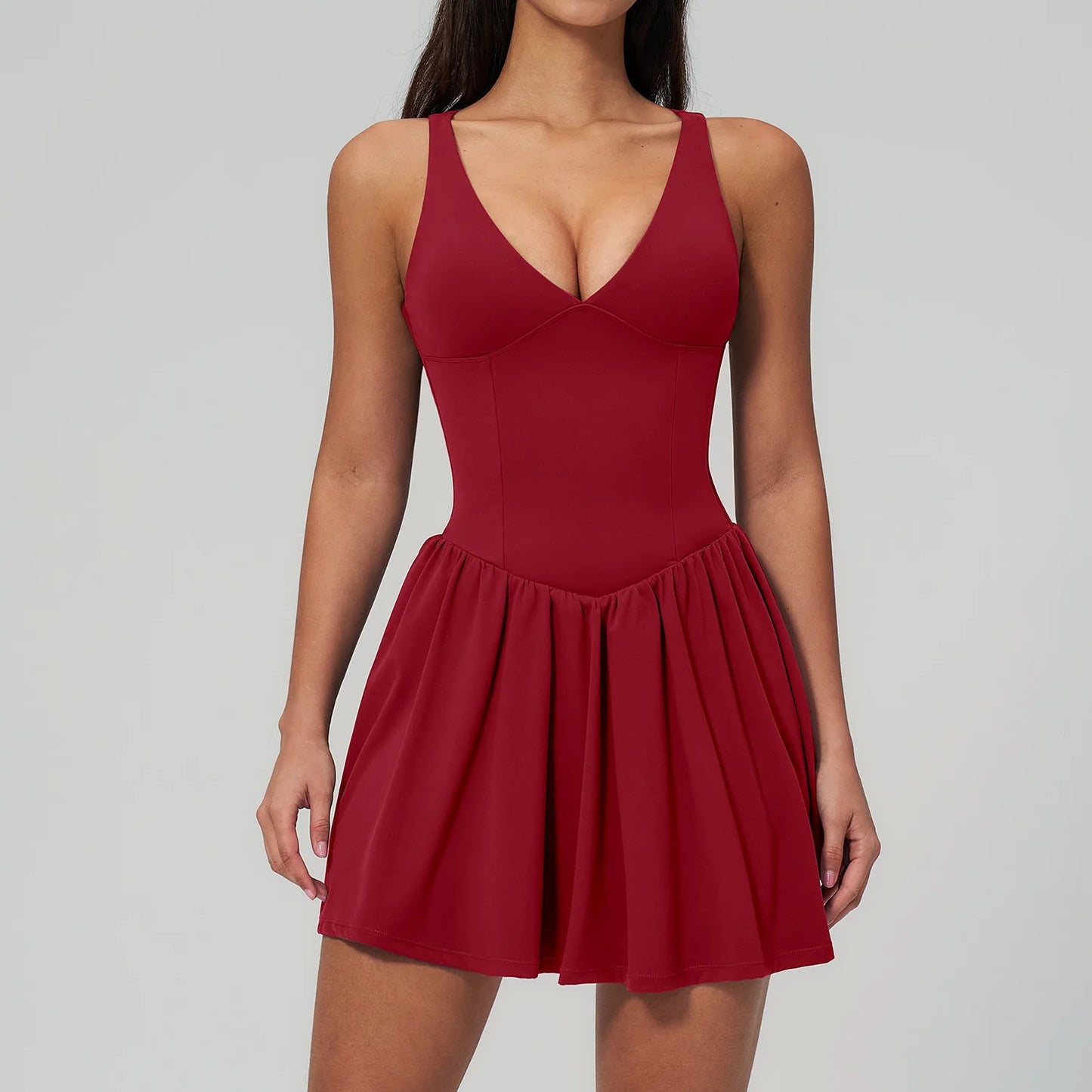 Summer Yoga Jumpsuit Women Tracksuit Fitness Suit Gym Bodysuits Sportswear Outdoor Running Tight Fitting Camisole Dress Yoga Set